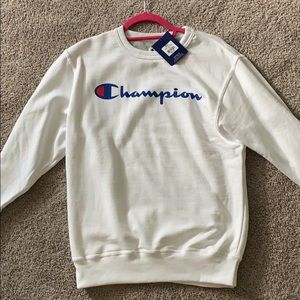 Champion Crew Sweatshirt New Size Small
